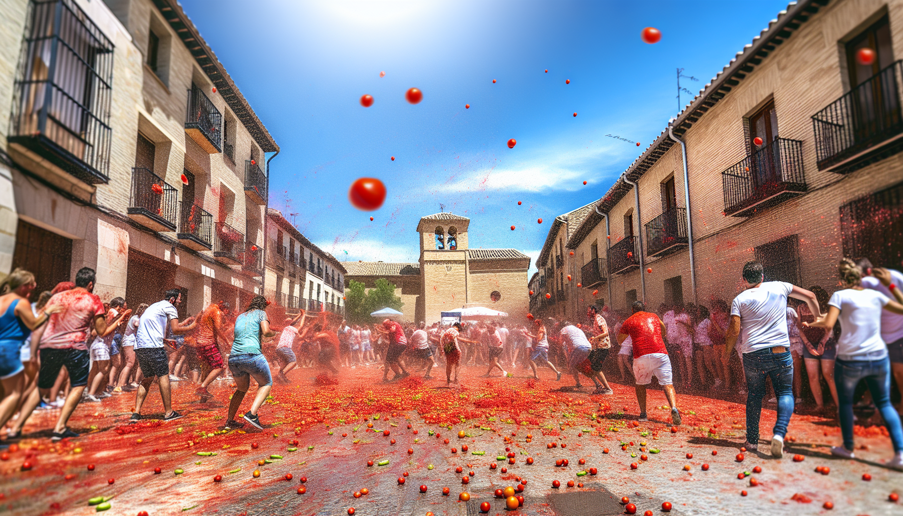 Tomatenkrieg: La Tomatina – Das ultimative Gemüseschlachtfest